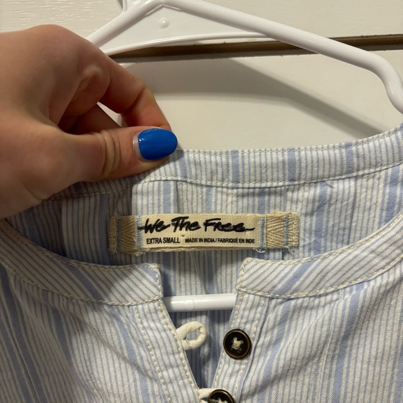 We The Free Sammi Babydoll Top NWOT - Picture 7 of 9